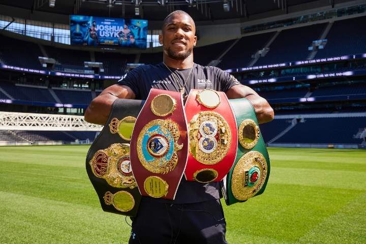 9/25 DAZN: Anthony Joshua vs Oleksandr Usyk (WBA/WBO/IBF Heavyweight